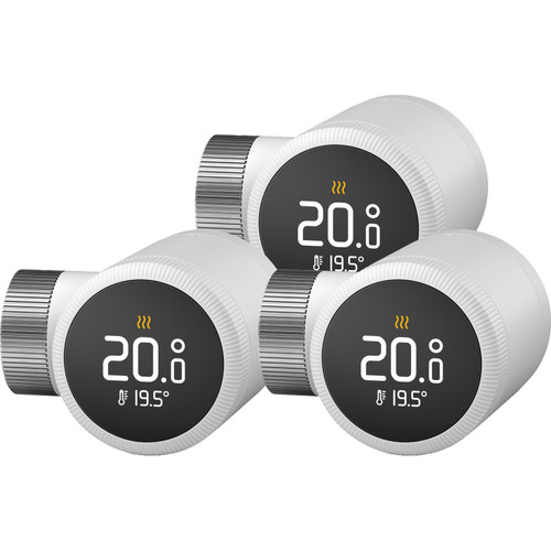 Tado Slimme Radiatorknop X 3-Pack (uitbreiding) (Thermostaat)