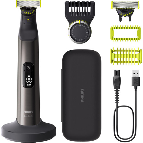 Philips OneBlade Pro 360 QP6652/30 Face & Body Chroom (hybride trimmer)
