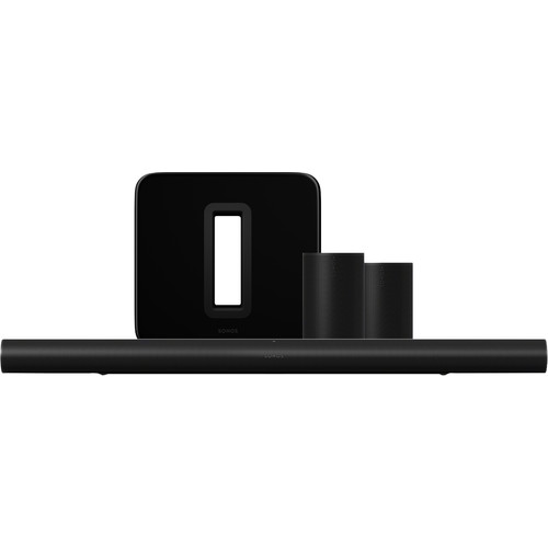 Sonos Arc Ultra + Era 100 Home Cinema Set Zwart (soundbar)