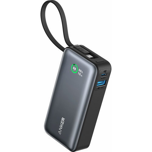 Anker Nano Power Bank 10.000 mAh met Snelladen Zwart (powerbank)