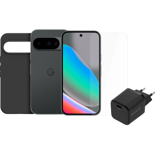Google Pixel 10 128GB Zwart 5G + Compleet Accessoirepakket (mobiele telefoon)
