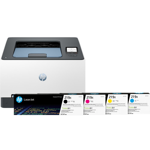 HP Color LaserJet 3202dw + 1 set extra XL toners (printer)