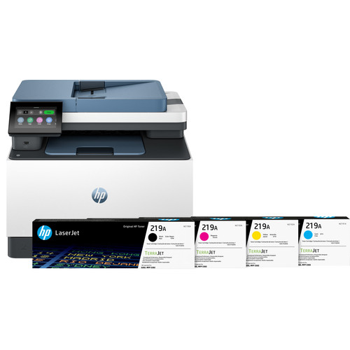 HP Color LaserJet 3302fdw + 1 set extra toners (printer)