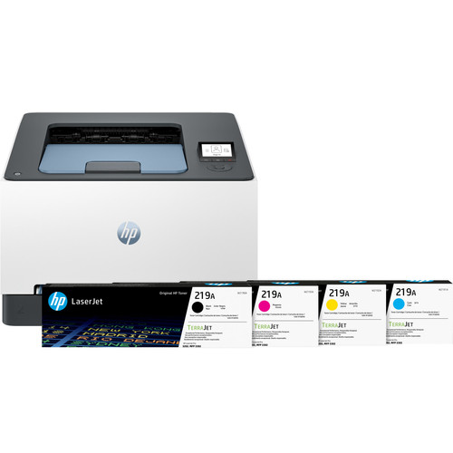 HP Color LaserJet 3202dw + 1 set extra toners (printer)