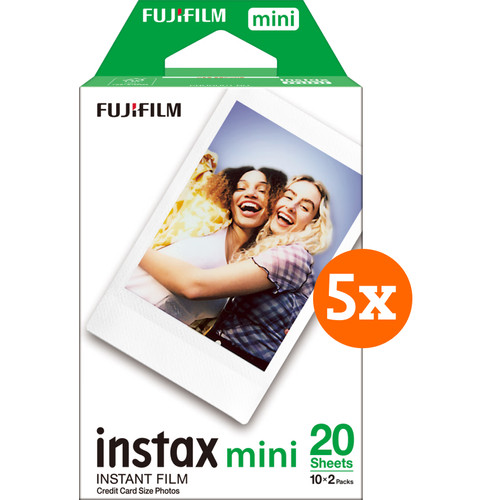 Fujifilm Instax Mini Film (100 stuks) (Polaroid papier)