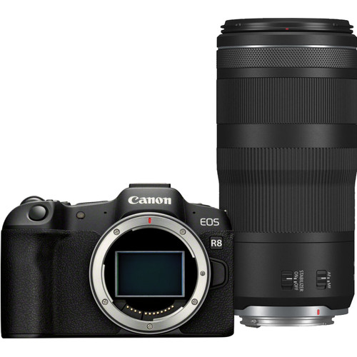 Canon EOS R8 + RF 100-400mm f/5.6-8 IS USM (systeemcamera)