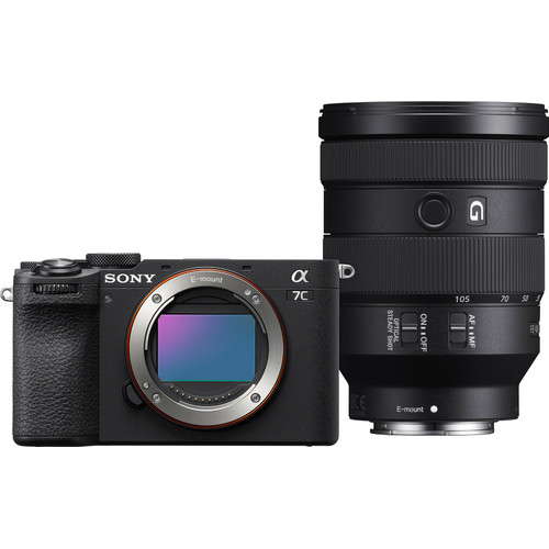 Sony A7C II Zwart + 24-105mm f/4 G OSS (systeemcamera)