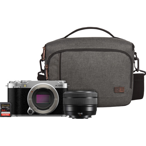 Fujifilm X-M5 Zilver Travel Kit (systeemcamera)