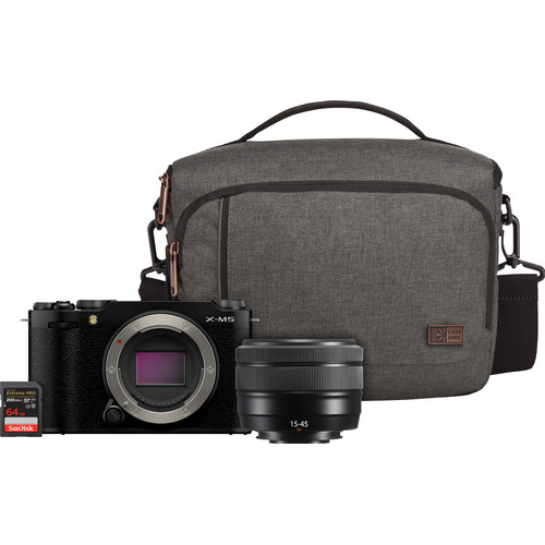 Fujifilm X-M5 Zwart Travel Kit (systeemcamera)