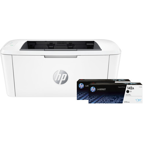 HP LaserJet M110w + 2 extra zwarte toners (printer)
