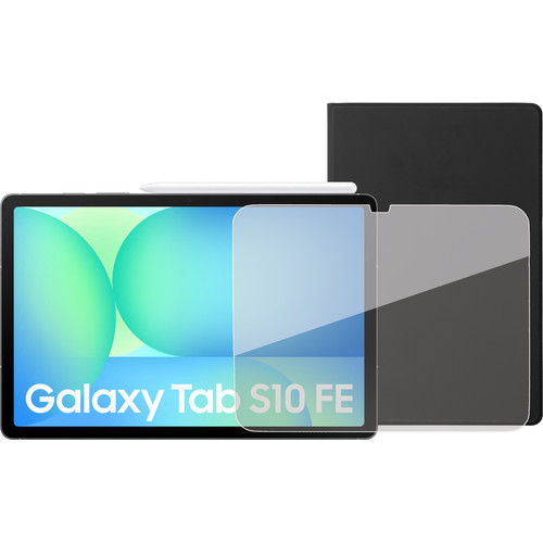 Samsung Galaxy Tab S10 FE 10,9 inch 256GB Wifi en 5G Grijs + Beschermpakket (tablet)