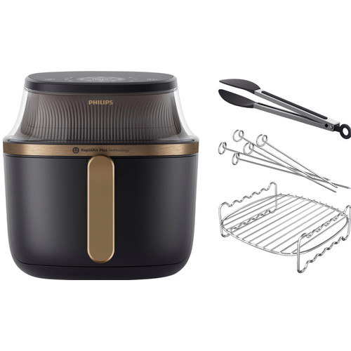 Philips Airfryer XL 3000 Serie NA332/00 + Dubbellaagse kookset (friteuse)