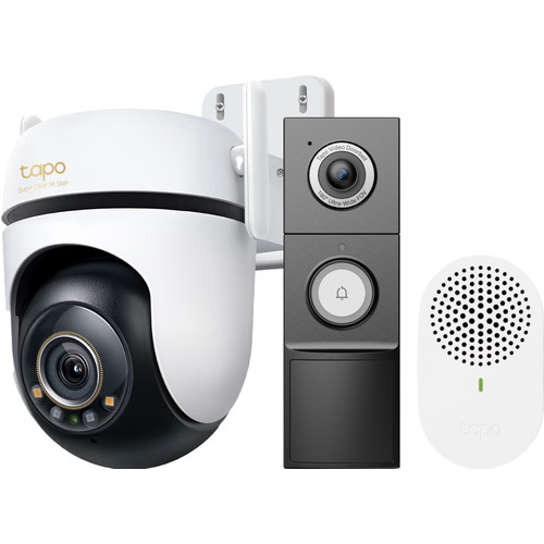 TP-Link Tapo C530WS + D235 Smart Battery & Wired Doorbell (IP-camera)