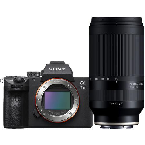 Sony A7 III + Tamron 70-300mm f/4.5-6.3 Di III RXD (systeemcamera)