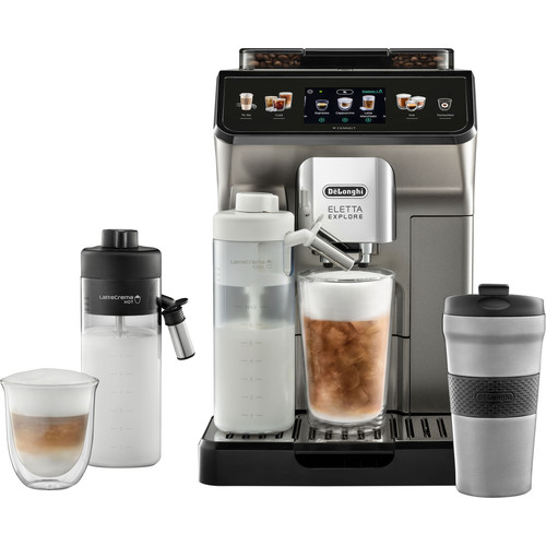 De'Longhi Eletta Explore ECAM450.86.T Titanium (volautomatische espressomachine)