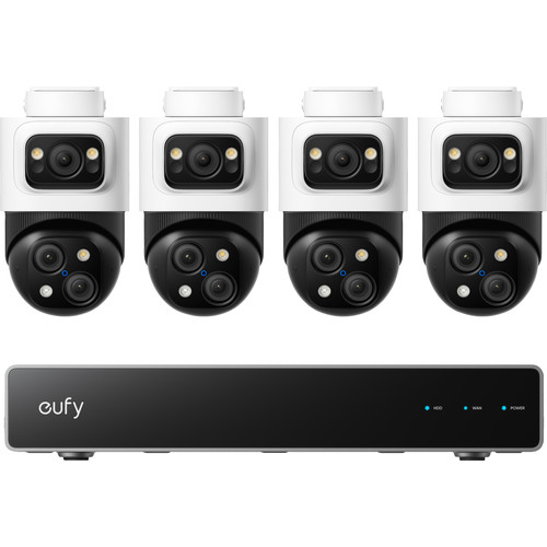 Eufy PoE Security System + NVR + S4 4-Pack (IP-camera)