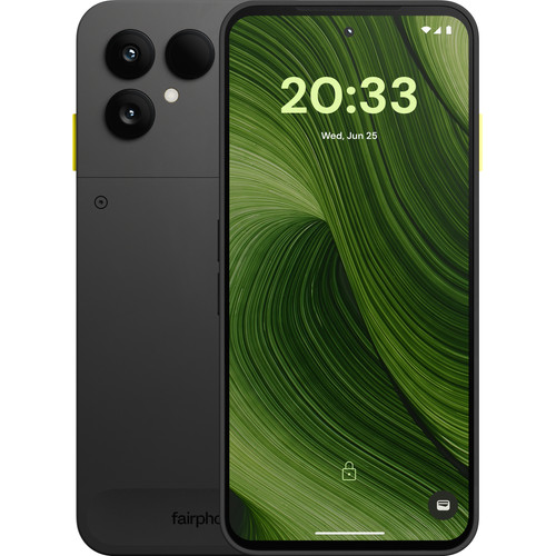 Fairphone 6 256GB Zwart 5G (mobiele telefoon)