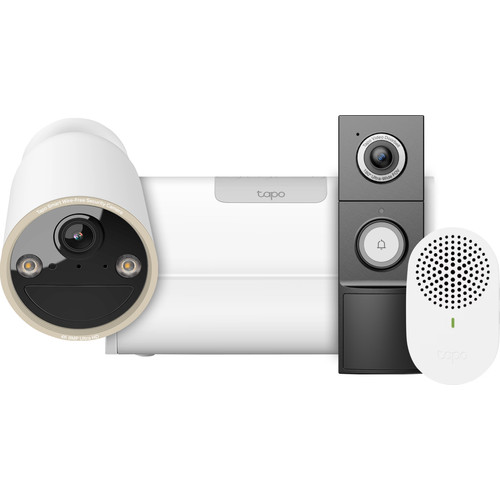 TP-Link Tapo C460 + H500 CentralHub + D235 Smart Battery & Wired Doorbell (IP-camera)