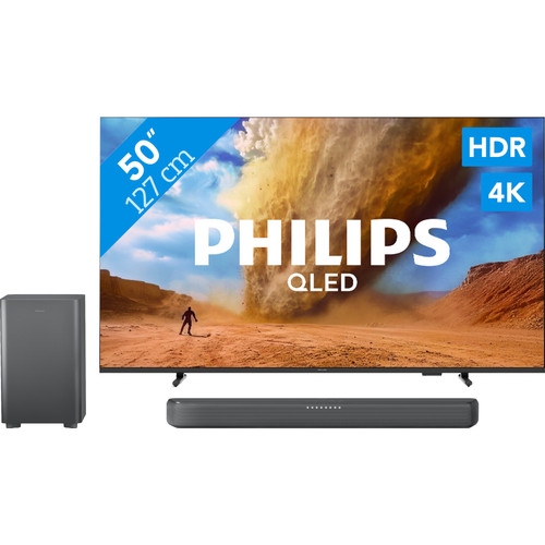 Philips 50" PUS7800 QLED 4K (2025) + Philips TAB5309 (televisie)