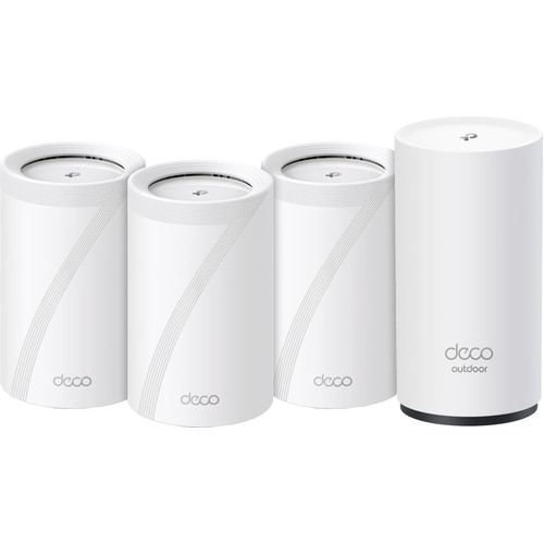 TP-Link Deco BE65 WiFi 7 Mesh 3-Pack + Deco BE25 Outdoor (router)