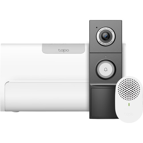 TP-Link Tapo D235 Smart Battery & Wired Doorbell + H500 CentralHub (deurbel)