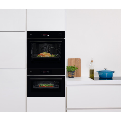 AEG TB8SB73ZAB SteamPro + AEG TK8NK72WB MealAssist CombiQuick (oven)