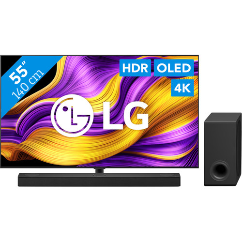 LG 55" OLED EVO G56 4K (2025) + LG DS80TR (televisie)