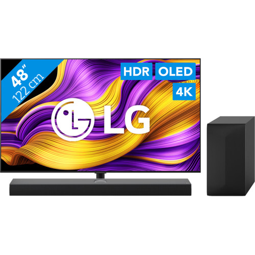 LG 48" OLED EVO G56 4K (2025) + LG DS70TR (televisie)