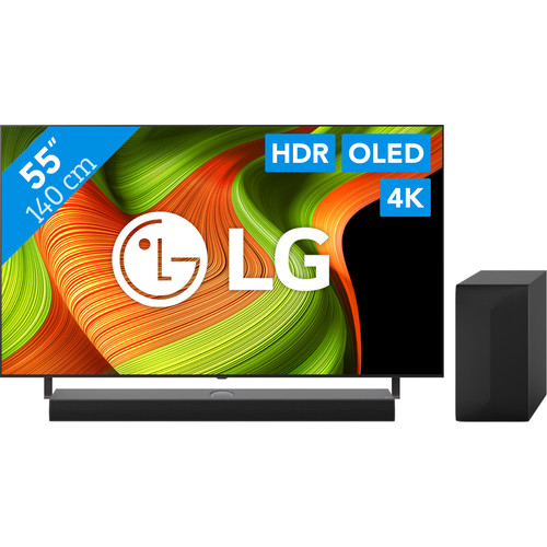 LG 55" OLED B56 4K (2025) + LG DS70TR (televisie)