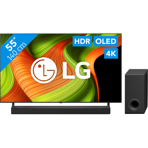 LG 55" OLED B56 4K (2025) + LG DS80TR (televisie)