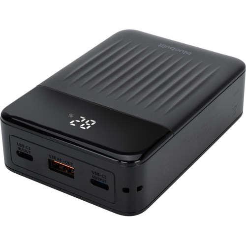 BlueBuilt Power Bank 20.000 mAh met Snelladen Zwart (powerbank)