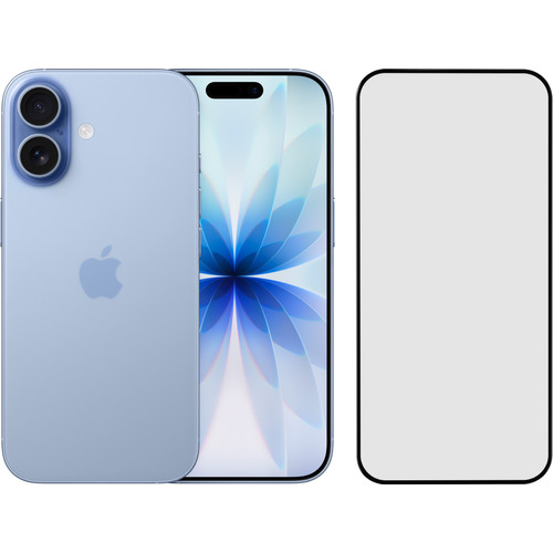 Apple iPhone 17 512GB Blauw + BlueBuilt Screenprotector Glas (mobiele telefoon)