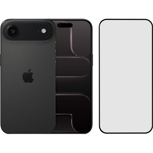 Apple iPhone Air 512GB Zwart + BlueBuilt Screenprotector Glas (mobiele telefoon)