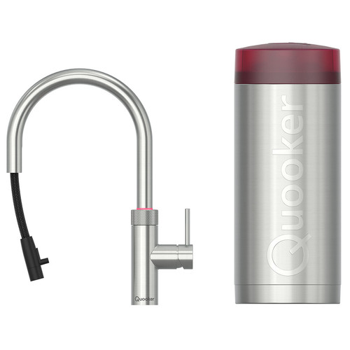 Quooker COMBI+ & Quooker Flex Round RVS (kokend water kraan reservoir)