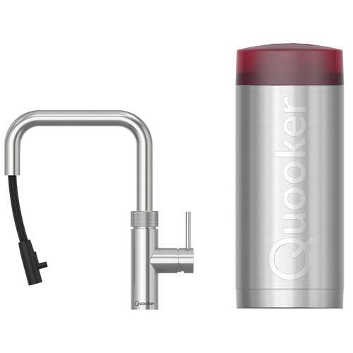 Quooker COMBI+ & Quooker Flex Square RVS (kokend water kraan reservoir)