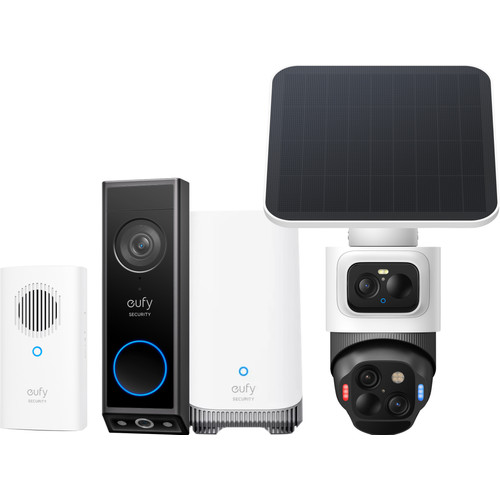 Anker eufyCam S4 + HomeBase 3 + Video Doorbell E340 + Chime (IP-camera)