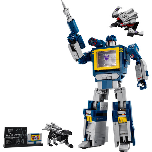 LEGO Icons Transformers: Soundwave 10358