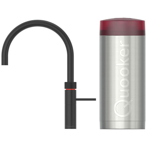 Quooker COMBI & Quooker Fusion Round Zwart (kokend water kraan reservoir)