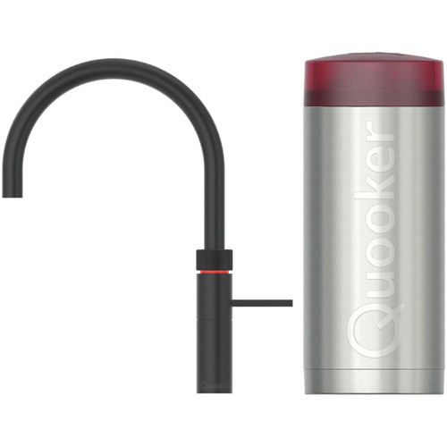 Quooker COMBI+ & Quooker Fusion Round Zwart (kokend water kraan reservoir)