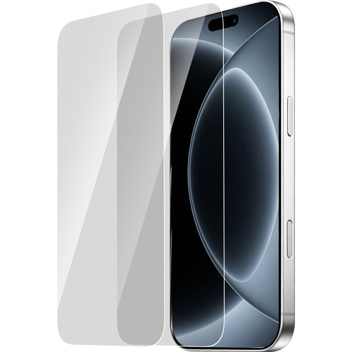 BlueBuilt iPhone 18 Pro Screenprotector Glas Duo Pack (screenprotector voor mobiele telefoons)