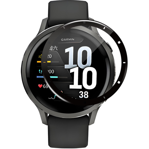 BROTECT Glas Screen Protector voor Garmin vivoactive HR (3 Stuks) Schermbeschermer [9H Hardheid, Beschermglas-Folie niet Gehard Glas