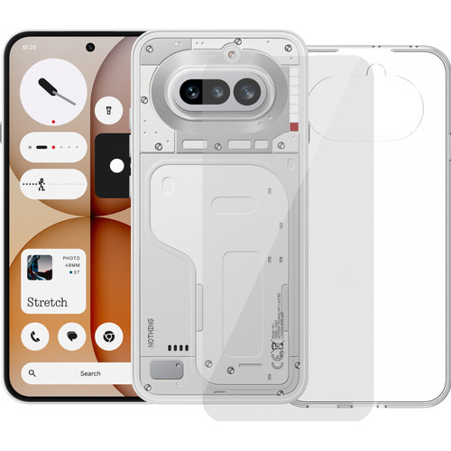 Nothing Phone (4a) 128GB Wit 5G + Accessoirepakket (mobiele telefoon)