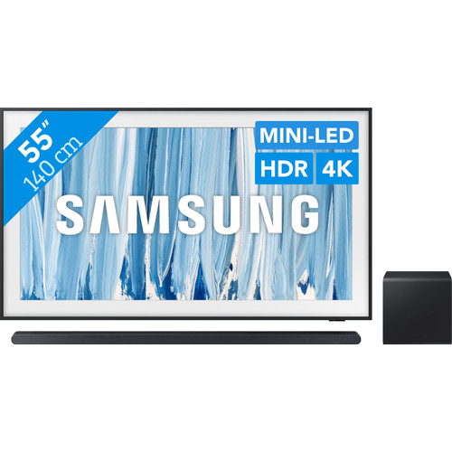 Samsung 55" The Frame Pro (2026) + Samsung HW-S800D Zwart (2024) (televisie)