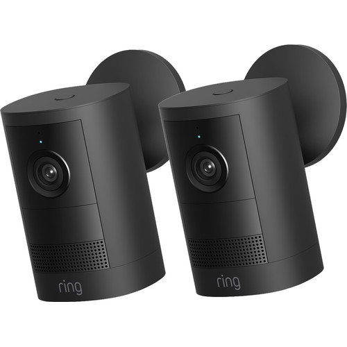 Ring Outdoor Camera Batterij 2e Generatie Zwart Duo Pack (IP-camera)