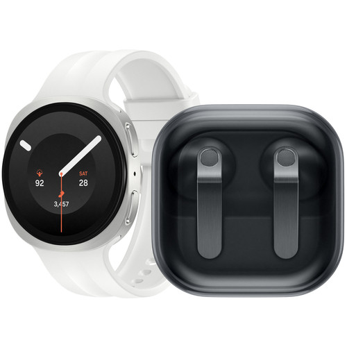 Samsung Galaxy Watch 9 5G Wit 40mm + Samsung Galaxy Buds4 Zwart (smartwatch)