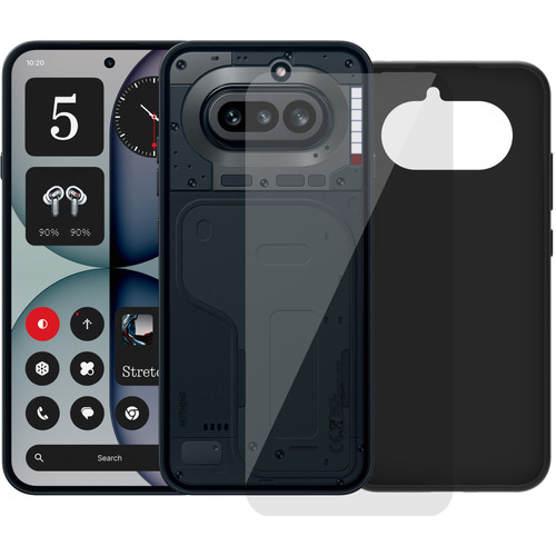 Nothing Phone (4a) 128GB Zwart 5G + Accessoirepakket (mobiele telefoon)