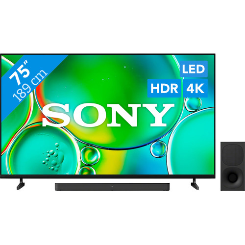 Sony Bravia 2 II Led 75" (2026) + Sony HT-S400 (televisie)