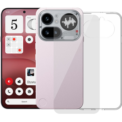 Nothing Phone (4a) Pro 256GB Roze 5G + Accessoirepakket (mobiele telefoon)