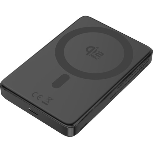 BlueBuilt Draadloze Powerbank met Qi2.2 en MagSafe 10.000 mAh met Snelladen 25 Watt Grijs