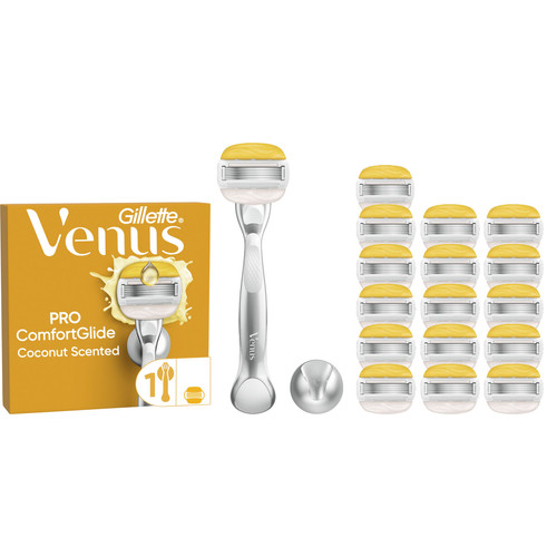 Gillette Venus Pro ComfortGlide + 16 navulmesjes (scheermesje)